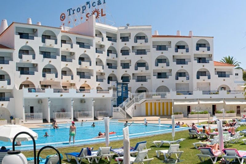 Tropical Sol Aparthotel Albufeira Kültér fotó